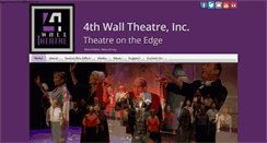 Desktop Screenshot of 4thwalltheatre.org